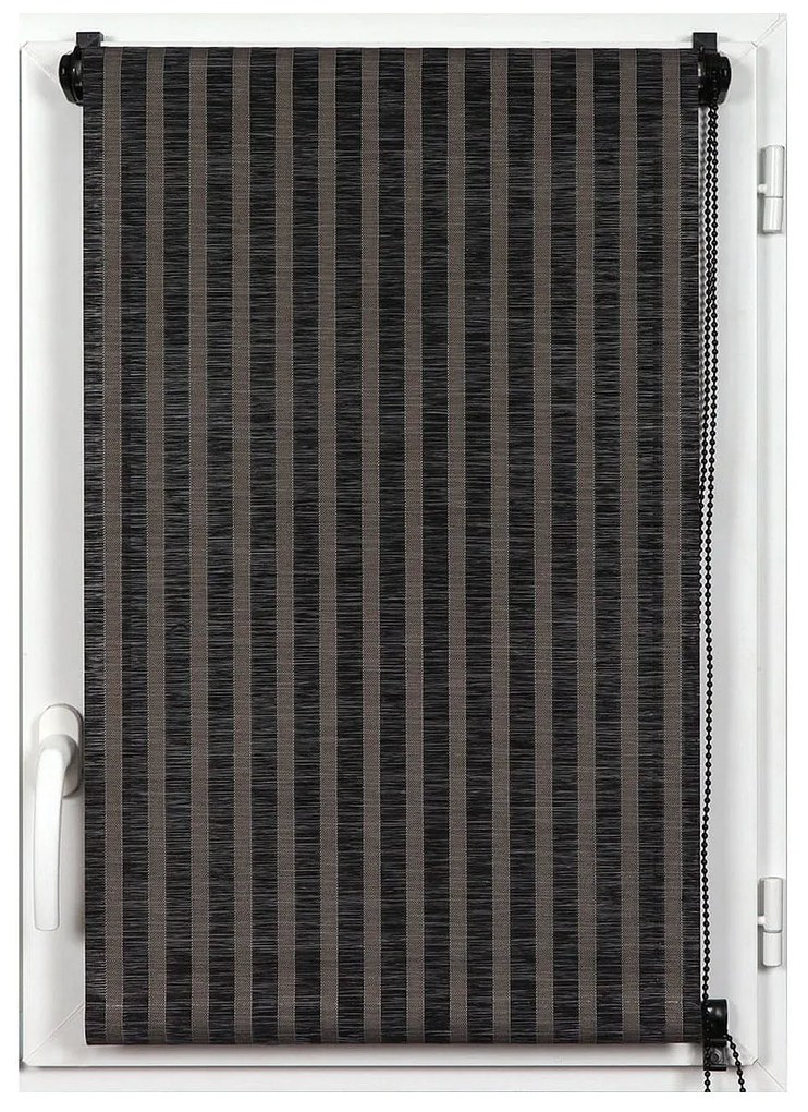 Στόρι (120x180) L-N Bamboo Like Black 352712018095