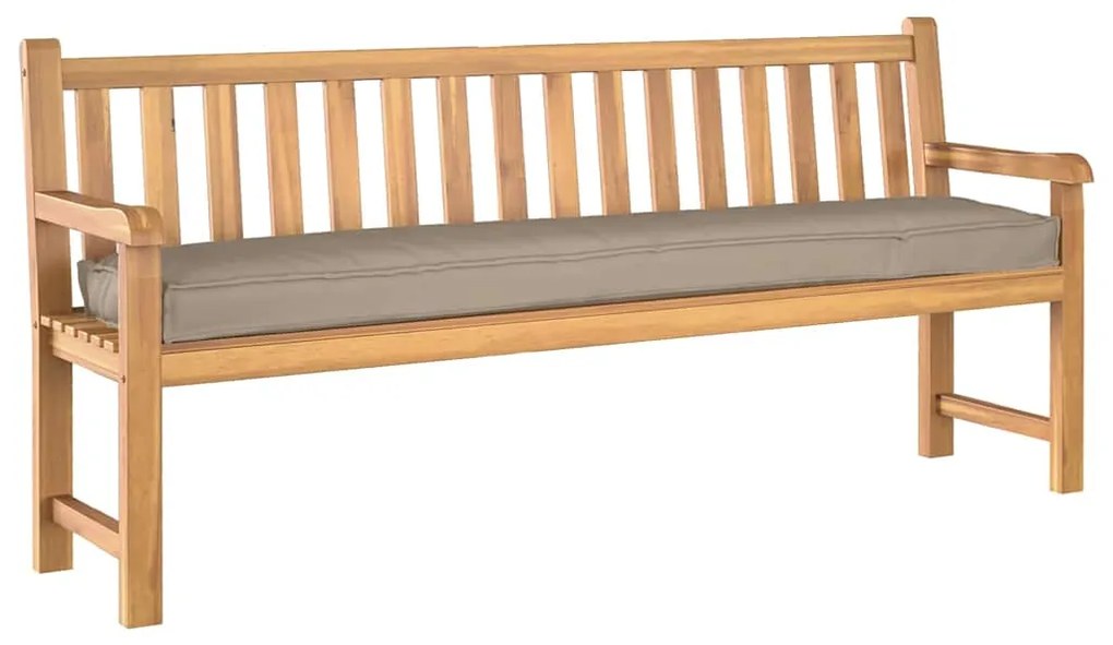 vidaXL Σετ Μαξιλαριών Πάγου 2 pcs Taupe 200 x 40 x 8 εκ. Ύφασμα Oxford