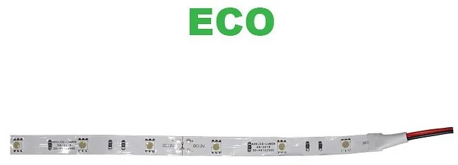 Adeleq Ταινία Led 5 Μέτρα 12Vdc 7.2W Και 30Led Ανά Μέτρο Ip20 Eco Rgb 30-4412201