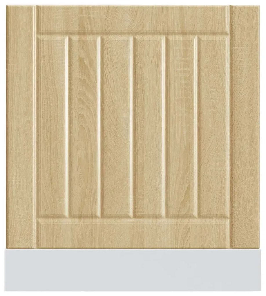 vidaXL Πλυντήριο πιάτων Πίνακας "Lucca" Sonoma Oak Engineered Wood