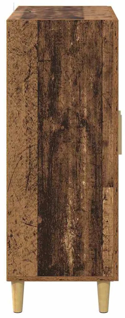 vidaXL Πλαϊνό γραφείο Παλιό Ξύλο 69,5 x 34 x 90 εκ. Επεξεργασμένο ξύλο