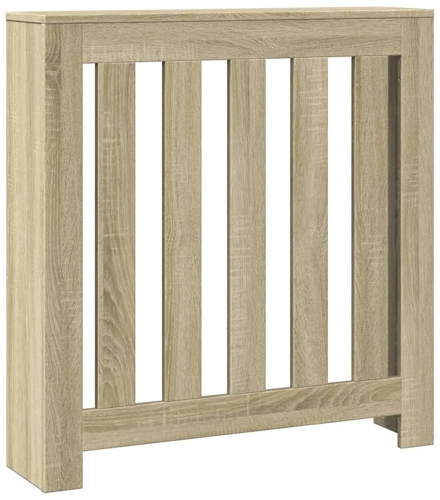 vidaXL Κάλυμμα Καλοριφέρ Sonoma Δρυς 78x20x82 εκ. Επεξεργασμένο Ξύλο