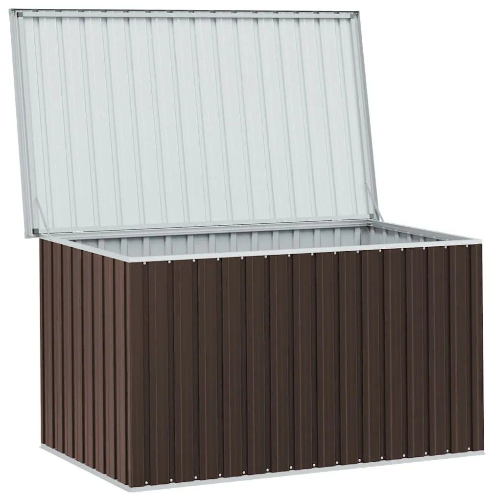 vidaXL Μπαούλο Αποθήκευσης Κήπου Καφέ 171 x 99 x 93 εκ.
