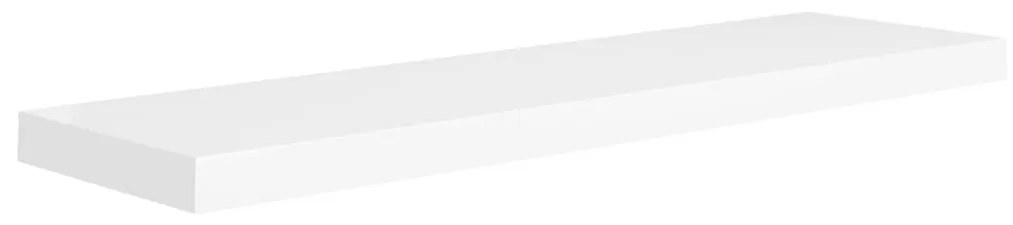 vidaXL Ράφια Τοίχου 2 τεμ. Άσπρα 90x23,5x3,8 εκ. MDF