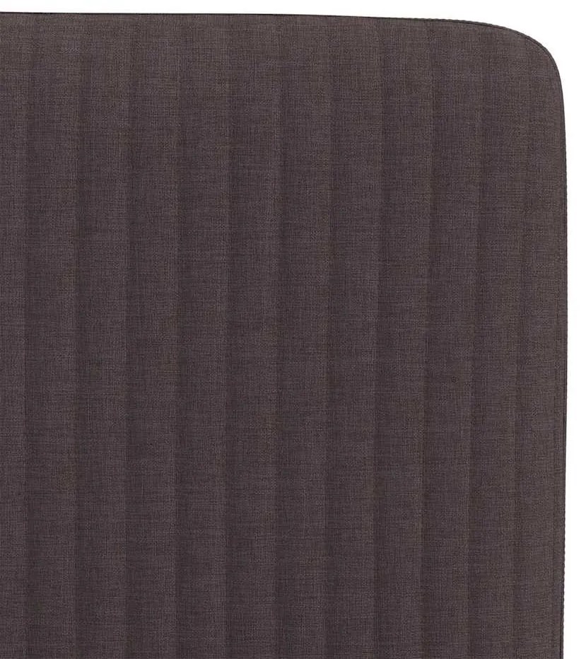 vidaXL Καρέκλες Τραπεζαρίας 2 τεμ. Σκούρο Καφέ Υφασμάτινες