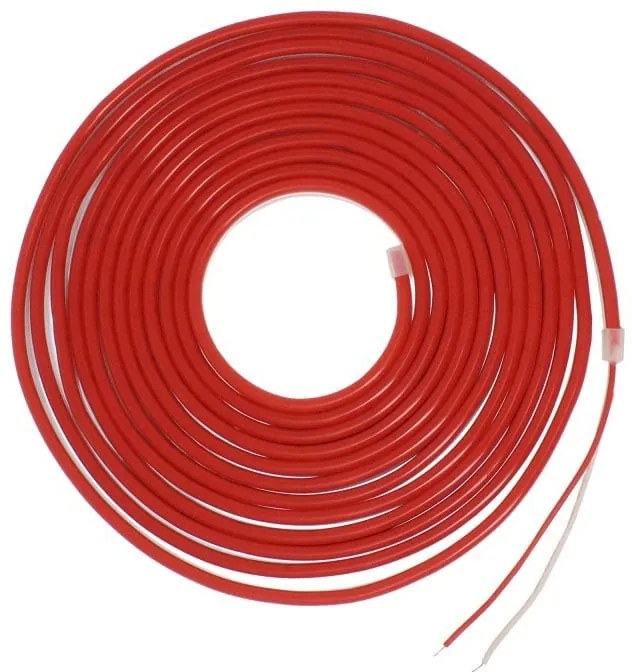 LED εύκαμπτη φωτιζόμενη ταινία Neon κόκκινο 5m - Flexible strip light