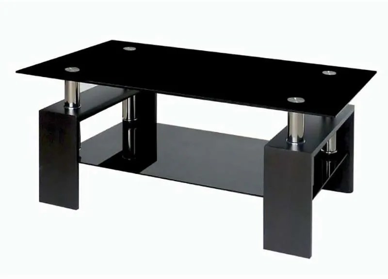 ZITA PLUS LINEA ΜΑΥΡΑ ΤΖΑΜΙΑ 110Χ60Χ45εκ. ΤΡΑΠΕΖΙ ΣΑΛΟΝΙΟΥ 110Χ60Χ45εκ.09.0608