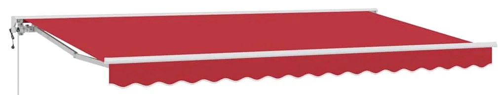 vidaXL Σκηνίτσα Αναδιπλούμενη Κόκκινο 400x200 cm ύφασμα
