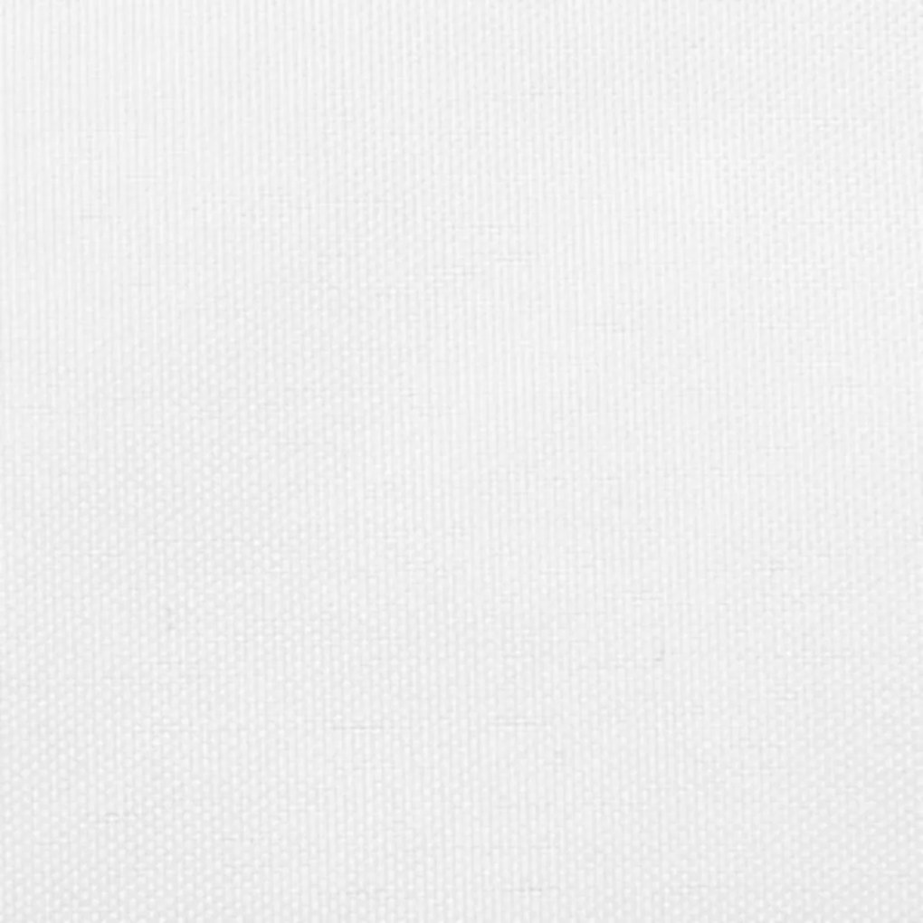 Πανί Σκίασης Τρίγωνο Λευκό 4 x 4 x 4 μ. από Ύφασμα Oxford