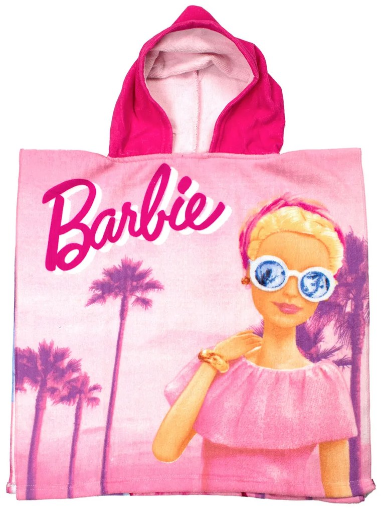 Παιδικό Πόντσο (50x100) Dimcol Barbie 86