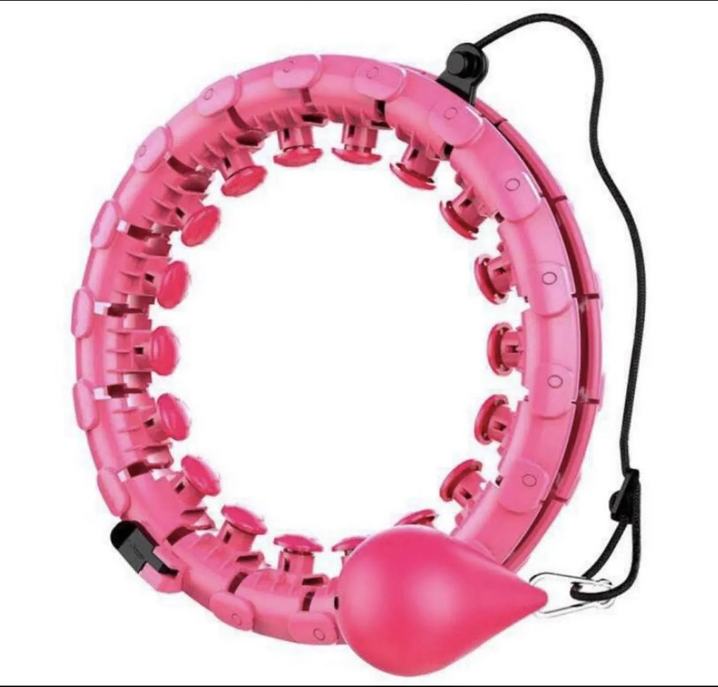Hula Hoop Massager ΡΟΖ