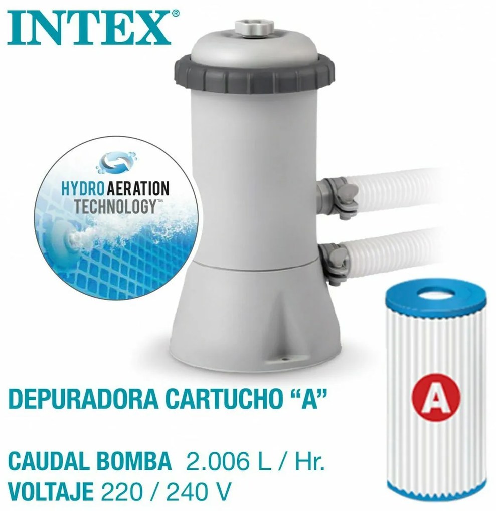 Πισίνα Αποσπώμενο Intex 8.418 l Ορθογώνιο 400 x 200 x 122 cm