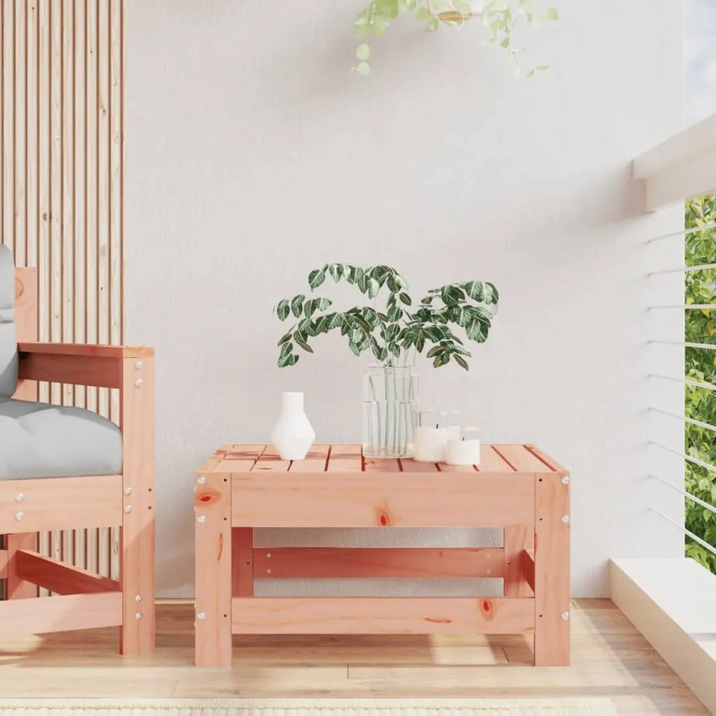 Υποπόδιο Κήπου από Μασίφ Ξύλο Ψευδοτσούγκας