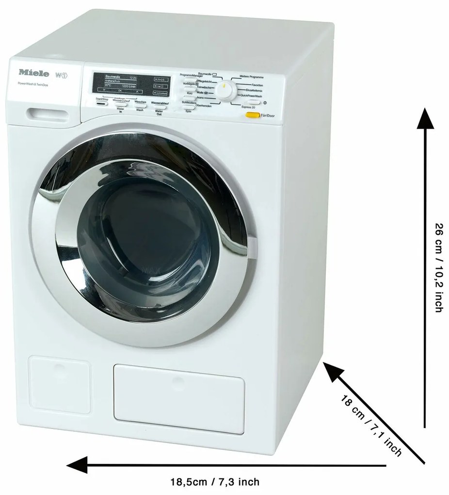Συσκευή παιχνιδιών Klein Children's Washing Machine 18,5 x 18,5 x 26 cm