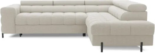 Γωνιακός καναπές Ferucce-Krem-Δεξιά - 276.00Χ200.00Χ93.00cm