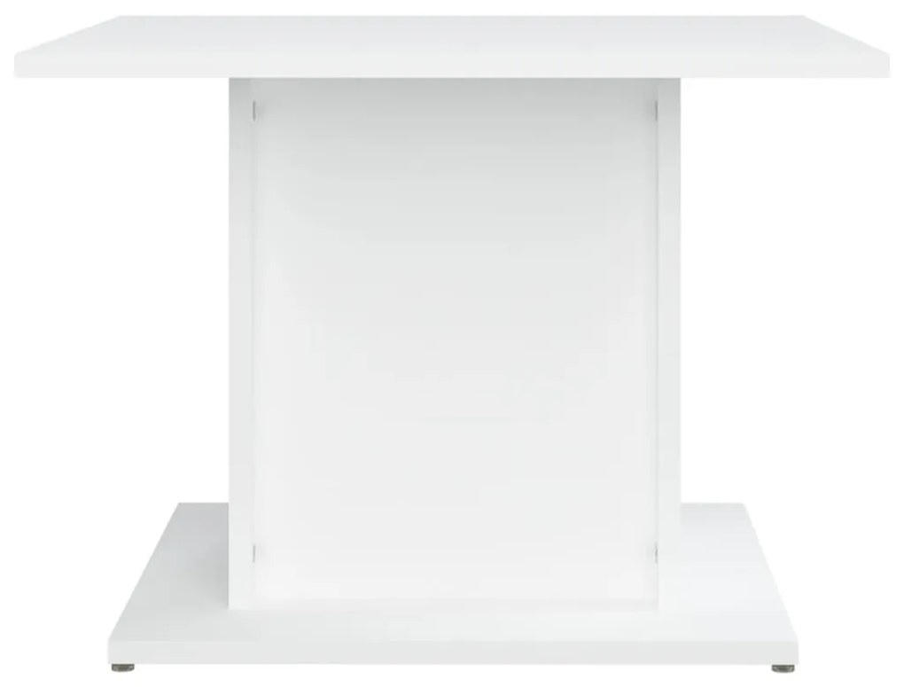 Τραπεζάκι Σαλονιού Λευκό 55,5 x 55,5 x 40 εκ. από Μοριοσανίδα - Λευκό