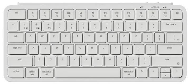 Wireless Keyboard Ultra Slim Keychron B1 Pro 2.4G (white) &#91;B1P-K8&#93;
