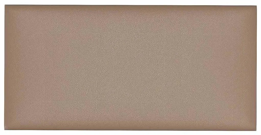 vidaXL Πάνελ Τοίχου 12 τεμ. Καπουτσίνο 30x15 εκ. 0,54 μ² Συνθ. Δέρμα