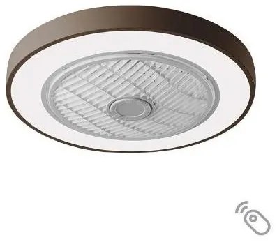 Ανεμιστήρας Οροφής Φ30 DC 35W LED Marin LINEME-02-00166-Καφέ 02-00166