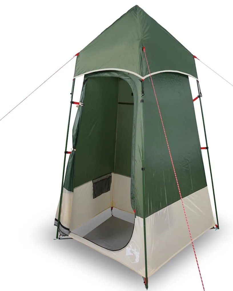 vidaXL Σκηνή Τουαλέτας Πράσινη Αδιάβροχη