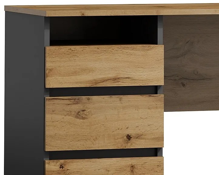 ΓΡΑΦΕΙΟ B-005 WOTAN OAK / ANTHRACITE DIOMMI B005DWAT