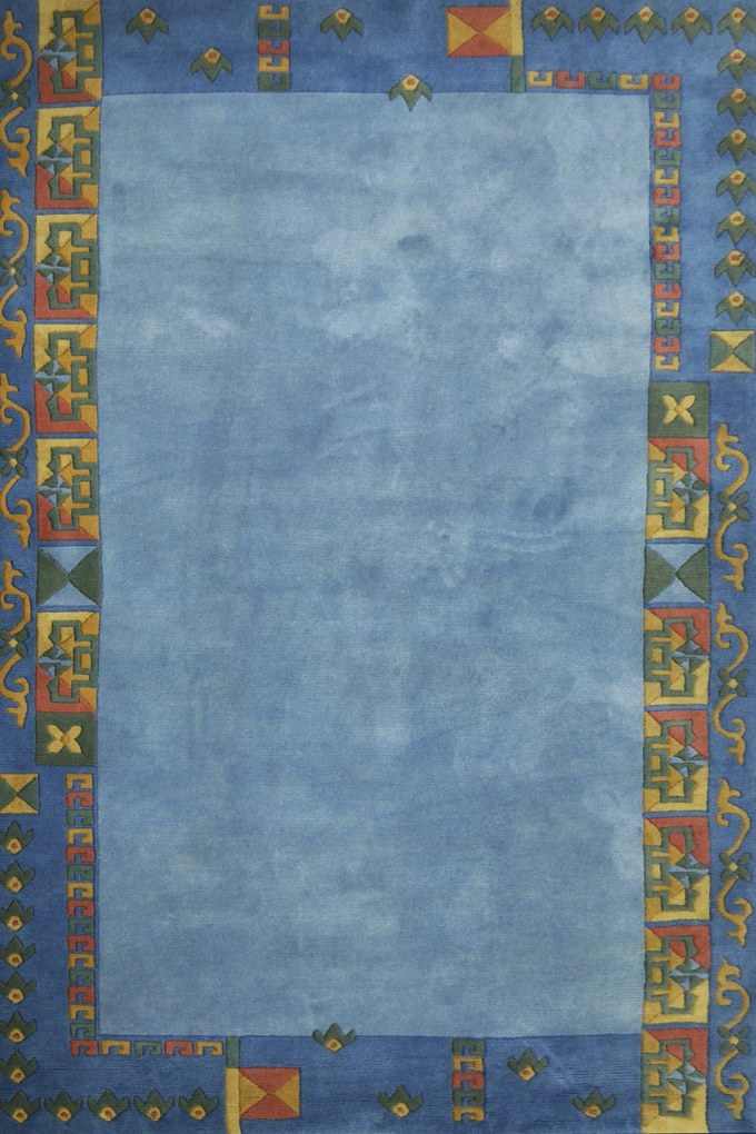 Χαλί Nepal Tib 017 Blue 240X177 240X177cm