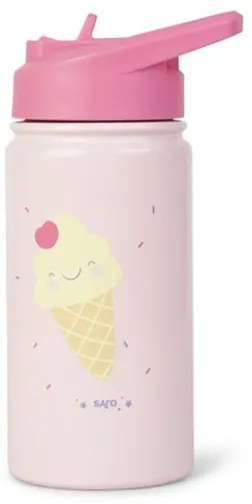 Παγούρι - Θερμός 350ml Με Καλαμάκι Saro Ice Cream 74506