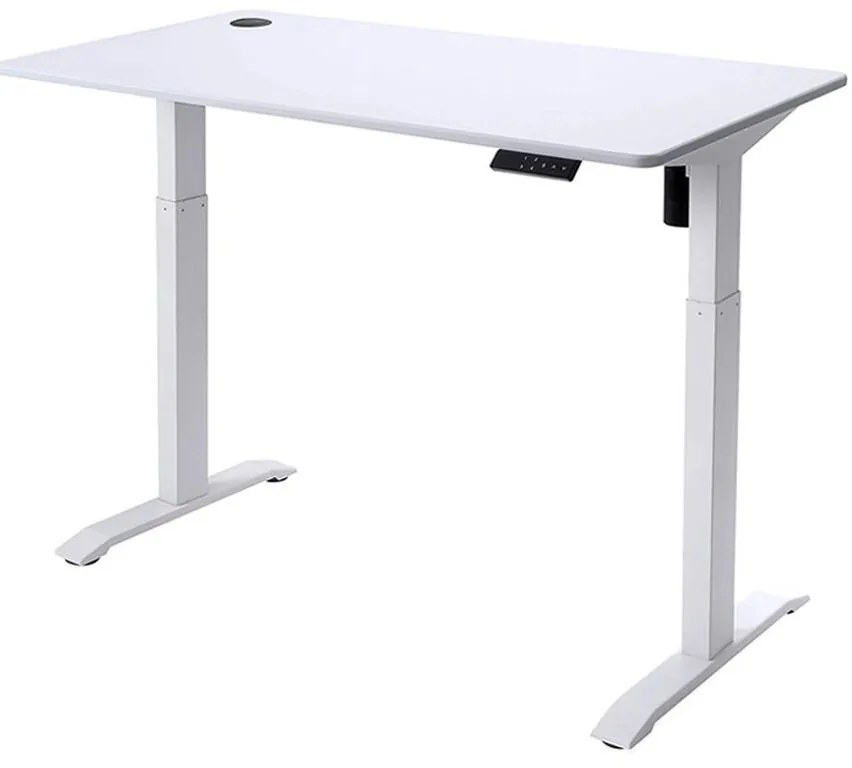 Γραφείο Urban Factory EED25UF Λευκό Ανοξείδωτο ατσάλι 118 x 60 cm