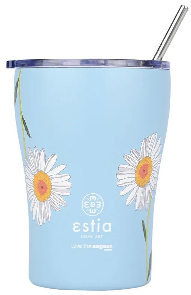 Ποτήρι Θερμός 350ml Estia Save The Aegean Dreamy Sky 01-23065