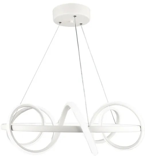 Κρεμαστό Φωτιστικό Οροφής LED 100W 3CCT Space-50 Heronia Lighting-01-0344-Λευκό 01-0344
