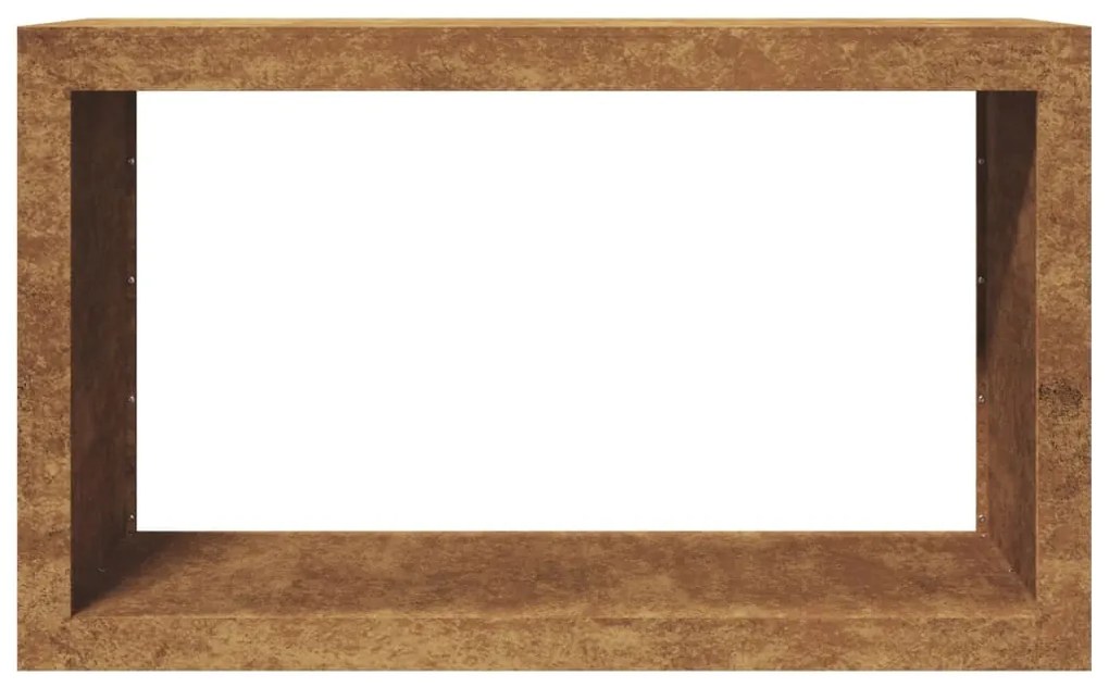 Ράφι για καυσόξυλα vidaXL 100x40x60 cm Ατσάλι σκληρυθέν στον αέρα
