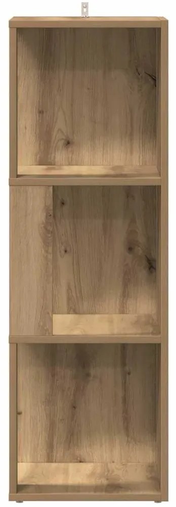 vidaXL Γωνιακό ντουλάπι Artisan Oak 33x33x100 cm Κατασκευασμένο ξύλο