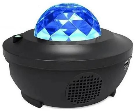 Περιστρεφόμενο Παιδικό Φωτιστικό Projector με Προβολή Αστεριών Starry