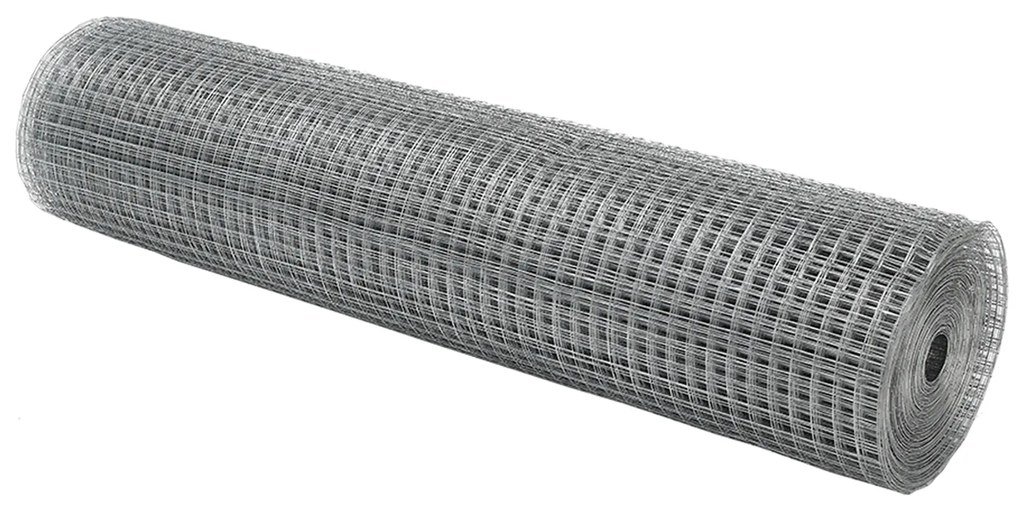 vidaXL Γαλβανισμένος Σιδερένιος Φράκτης 0,8x25 μ Γαλβανισμένο Σίδερο