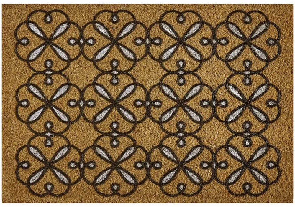 Πατάκι Εισόδου Finesse 155 Lisbon 40X60cm Beige-Black Sdim 40Χ60