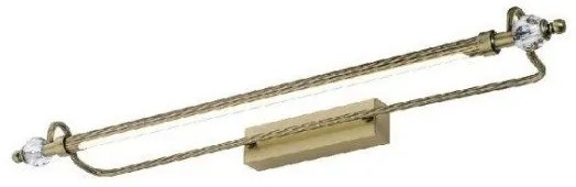 Απλίκα Φωτιστικό Τοίχου Led Ορείχαλκος Rembrant L 8167 Nowodvorski-8167-Ορείχαλκος 8167