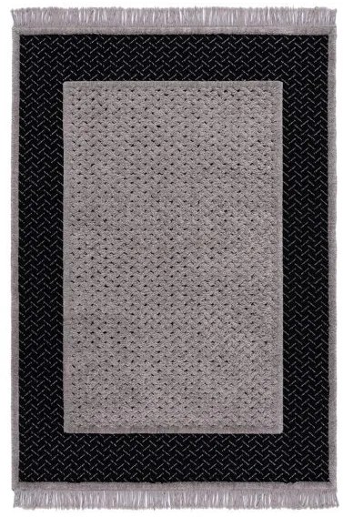 Beauty Home Χαλί Noir Art 9436 133x190 Black Μαύρο 133x190