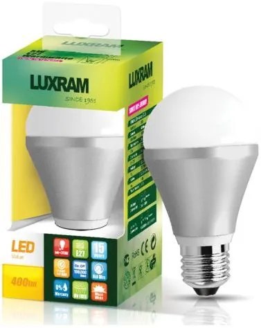 Λαμπτήρας LED E27 GLS 5W 6400K  (10 τεμάχια)