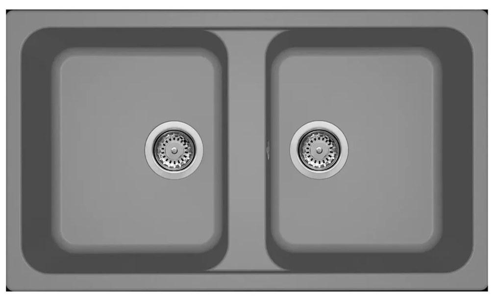 Νεροχύτης κουζίνας LIFE 450 Titanium 73 ELLECI 86x50cm - LM245073