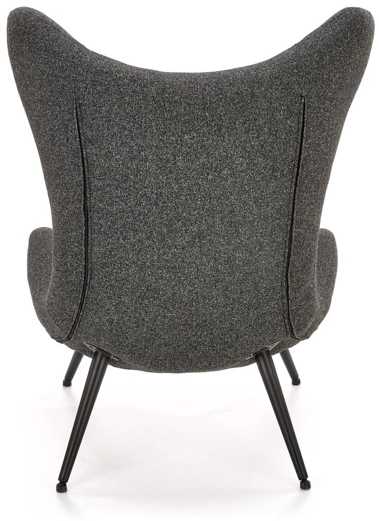 ATLANTIS leisure armchair dark grey/ black DIOMMI V-CH-ATLANTIS-FOT