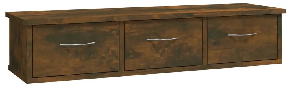 vidaXL Ντουλάπι Τοίχου Καπνιστή Δρυς 88x26x18,5 εκ. Επεξεργασμένο Ξύλο