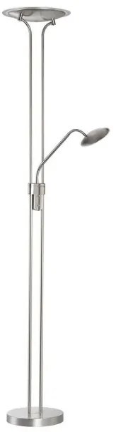 Επιδαπέδιο Φωτιστικό LED 35W Tallri 2700/3350/4000K Φ35 Fischer Honsel-40490-Νίκελ Ματ 40490