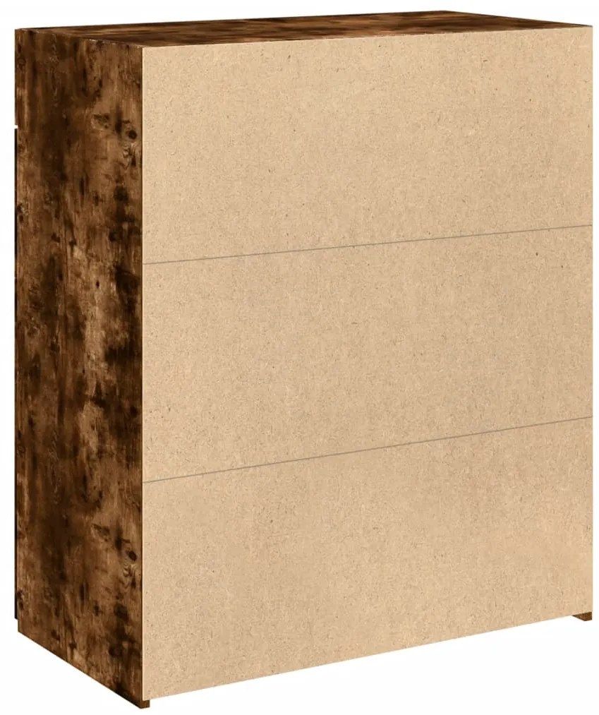 vidaXL Ντουλάπι Καπνιστή Δρυς 80x42,5x93 εκ. από Επεξεργ. Ξύλο