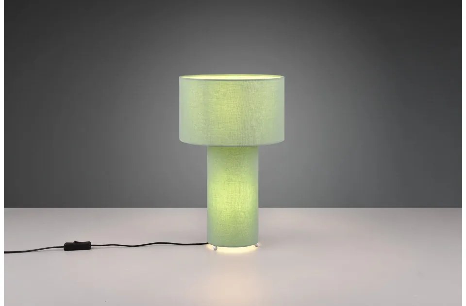 Επιτραπέζιο Φωτιστικό 2xΕ27 Υφασμάτινο Bale Trio Lighting-505200149-Πράσινο 505200149