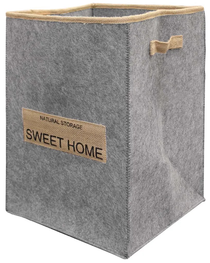 Καλάθι Απλύτων (32x32x45) L-C Sweet Line Gris 1801445