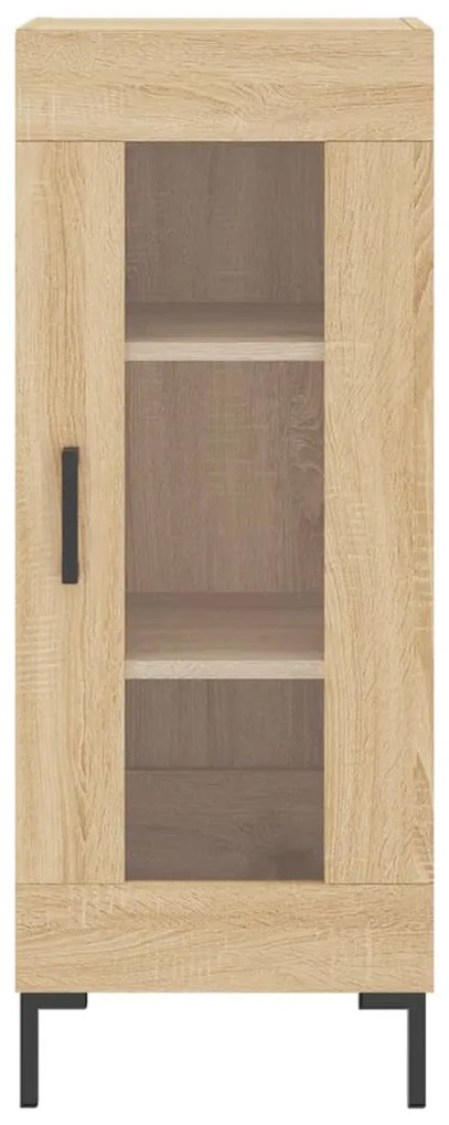 vidaXL Ντουλάπι Sonoma Δρυς 34,5x34x90 εκ. από Επεξεργασμένο Ξύλο