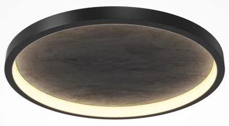 Πλαφονιέρα Φωτιστικό Οροφής LED 40W Μαύρο Φυσική Γκρι Πέτρα Orign MOD311CL-L40B3K Maytoni MOD311CL-L40B3K Μαύρο