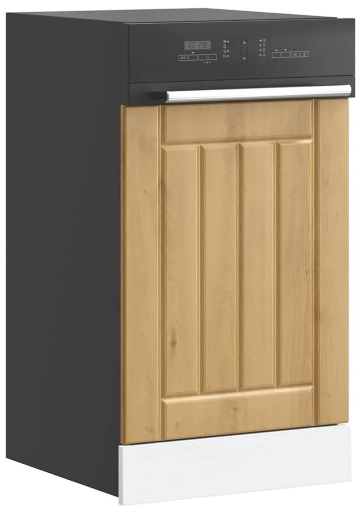 vidaXL Πίνακας πλυντηρίου πιάτων "Lucca" Artisan Oak Engineered Wood