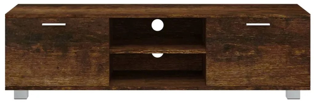 vidaXL Έπιπλο Τηλεόρασης Καπνιστή Δρυς 140x40,5x35 εκ. Επεξ. Ξύλο