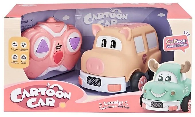 Τηλεκατευθυνόμενο παιδικό όχημα - Cartoon Car - 815-3C